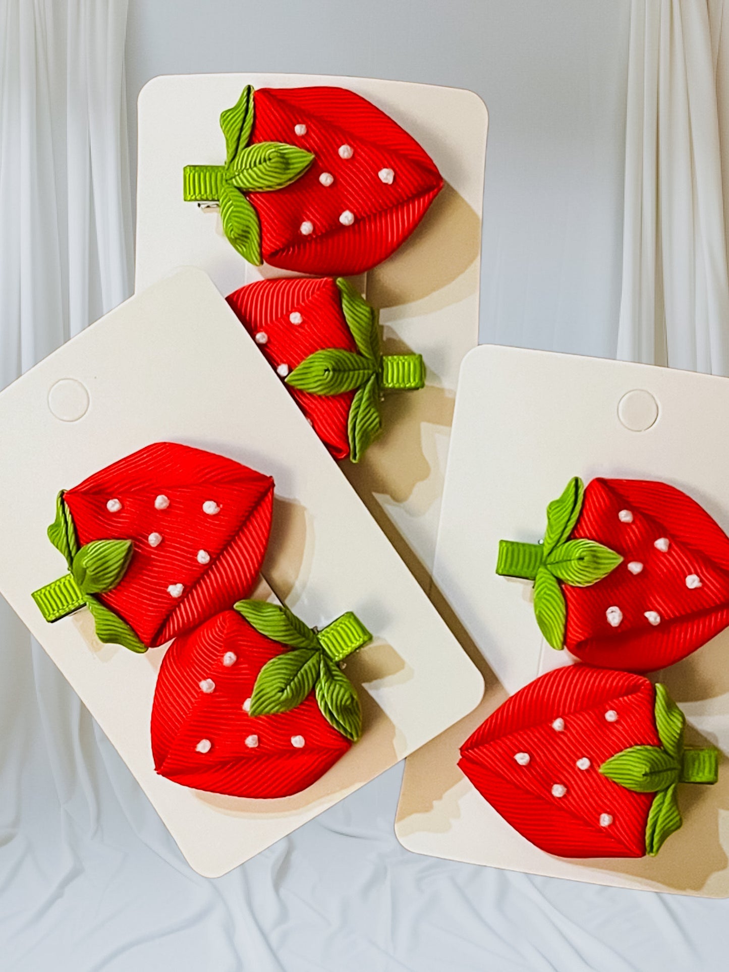 Strawberry Hair clips