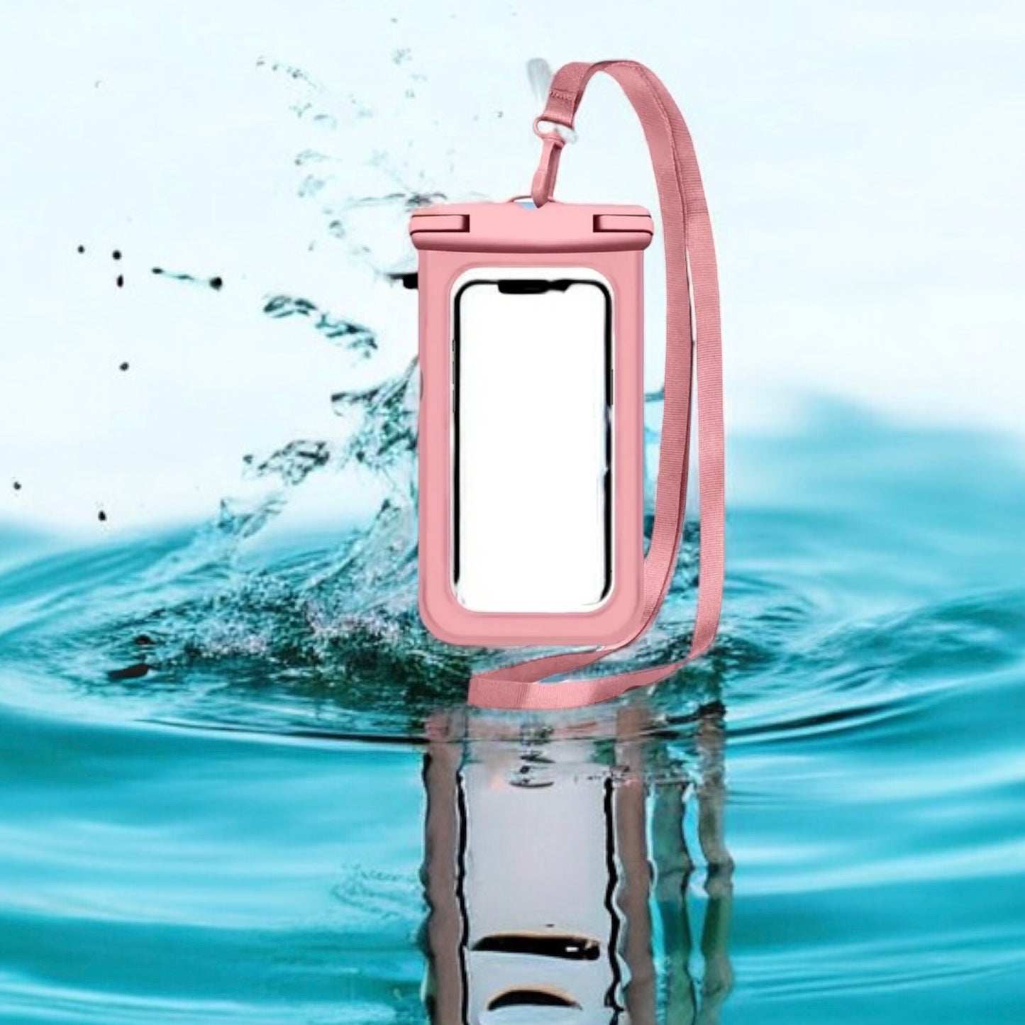 Waterproof Phone Pouch with Lanyard