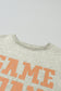 Grapefruit Orange Game Day Graphic Rugby Football Season Sweatshirt