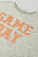 Grapefruit Orange Game Day Graphic Rugby Football Season Sweatshirt